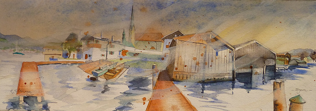 Copyright Klaus Altmann Aquarelle D-83700 Rottach-Egern - Dieses Bild ist urheberrechtlich geschtzt!