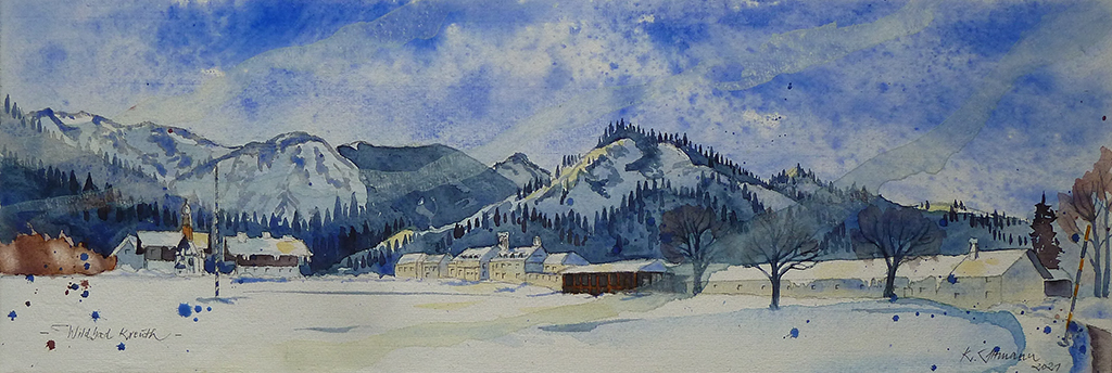 Copyright Klaus Altmann Aquarelle D-83700 Rottach-Egern - Dieses Bild ist urheberrechtlich geschtzt!