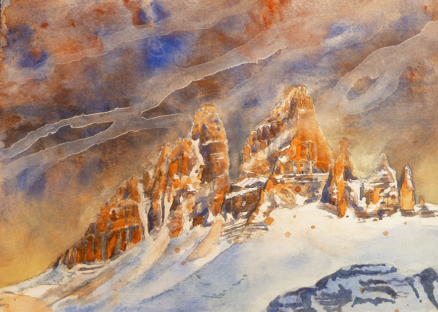 Copyright Klaus Altmann Aquarelle D-83700 Rottach-Egern - Dieses Bild ist urheberrechtlich geschtzt!