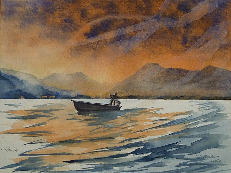 Copyright Klaus Altmann Aquarelle D-83700 Rottach-Egern - Dieses Bild ist urheberrechtlich geschtzt!