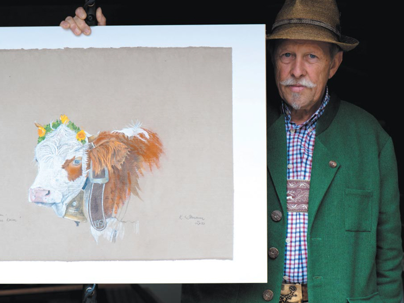 Copyright Klaus Altmann Aquarelle D-83700 Rottach-Egern - Dieses Bild ist urheberrechtlich geschützt!
