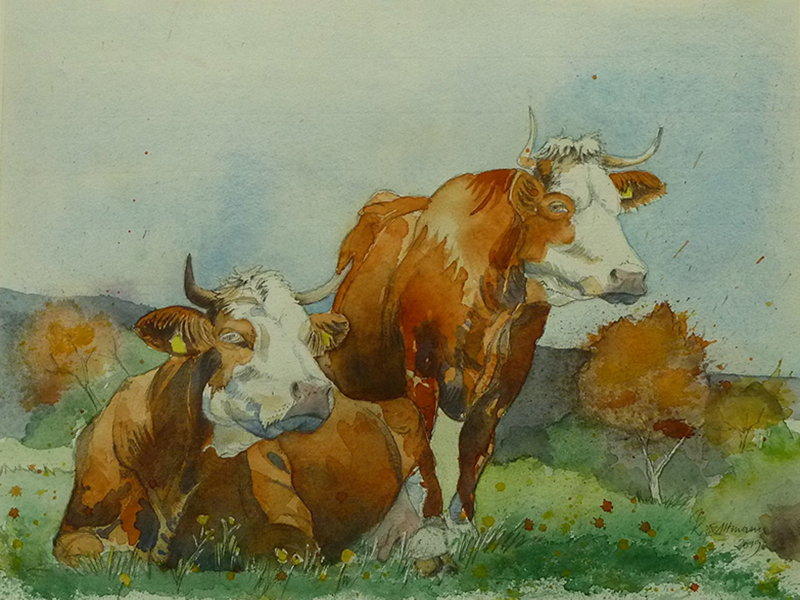 Copyright Klaus Altmann Aquarelle Rottach-Egern - Dieses Bild ist urheberrechtlich geschützt!