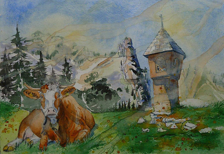 Copyright Klaus Altmann Aquarelle Rottach-Egern - Dieses Bild ist urheberrechtlich geschützt!