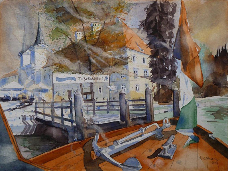 Copyright Klaus Altmann Aquarelle D-83700 Rottach-Egern - Dieses Bild ist urheberrechtlich geschützt!