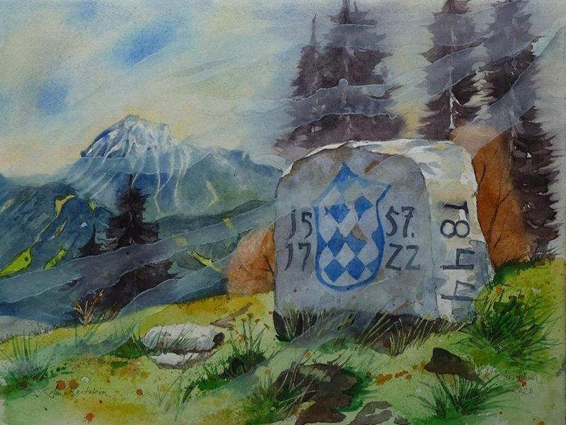 Copyright Klaus Altmann Aquarelle D-83700 Rottach-Egern - Dieses Bild ist urheberrechtlich geschtzt!