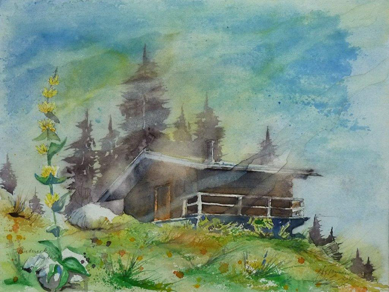 Copyright Klaus Altmann Aquarelle D-83700 Rottach-Egern - Dieses Bild ist urheberrechtlich geschtzt!