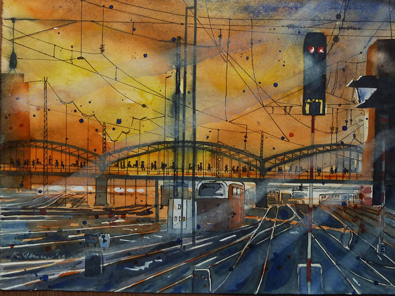 Copyright Klaus Altmann Aquarelle D-83700 Rottach-Egern - Dieses Bild ist urheberrechtlich gesch�tzt!